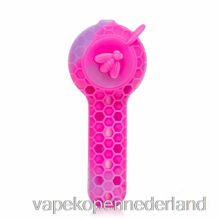 Vape Nederland Stratus 2-in-1 Siliconen Lepel Bubblegum (magenta/paars)